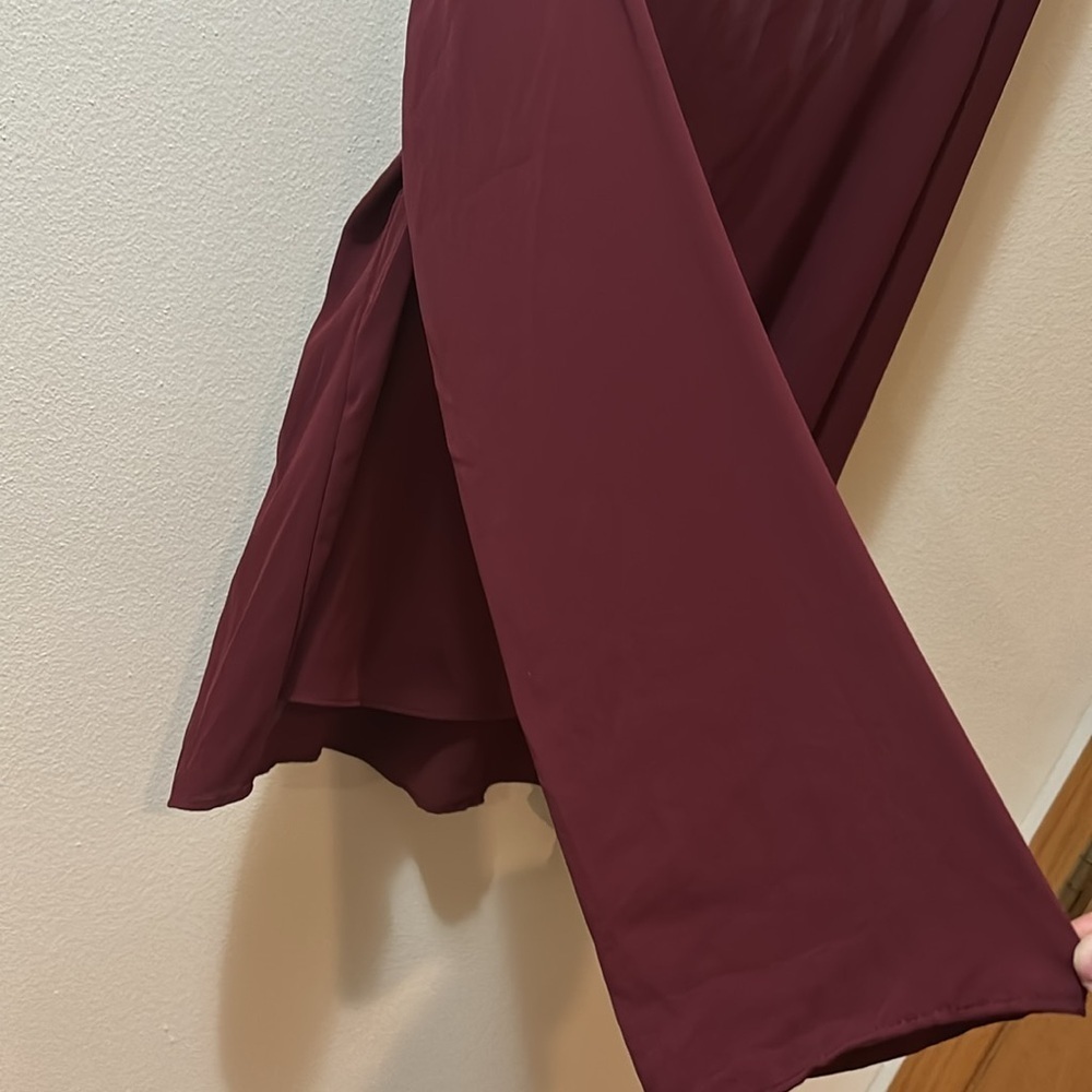 Buckle Maroon Dressy Top- Size XL - Picture 5 of 11